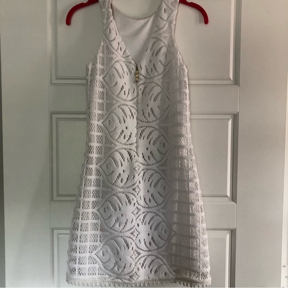 Lilly Pulitzer XS White Dress - Picture 3 of 5